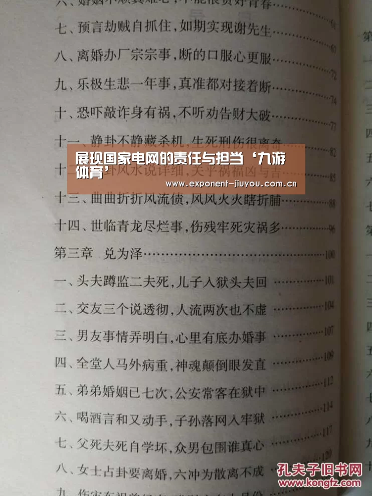 展现国家电网的责任与担当‘九游体育’(图3) 九游体育