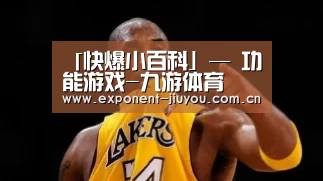「快爆小百科」— 功能游戏-九游体育(图1) 九游体育