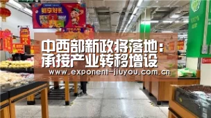 中西部新政将落地：承接产业转移增设综合保税区：九游体育